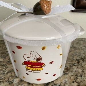 New Fall Peanuts x Rae Dunn Snoopy Covered Dish